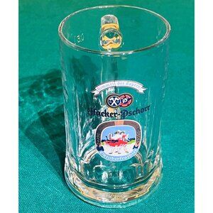 Vintage Hacker Pschorr Oktoberfestbier Stein Beer Glass Mug .5L